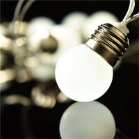 LED Globe Bulb Outdoor String Light Battery Ball Lights Garland String Fairy Christmas Wedding Garden Party for Hanging Camping