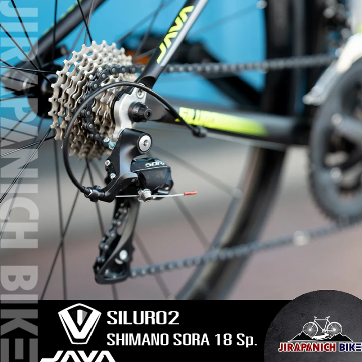 จักรยานเสือหมอบ-java-รุ่น-siluro-2-ตะเกียบคาร์บอน-ชุดเกียร์-shimano-sora-18-sp