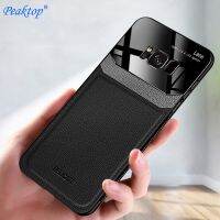 [ขายดี] FDD เคส Samsung Galaxy S8หนัง PU เพล็กซิกลาสซิลิโคนเคสกันกระแทกมือถือฝาหลังบวกโปร