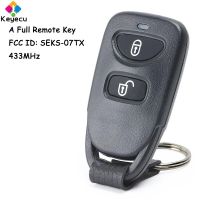 Keyecu Mobil Remote Control คีย์2 Ons. 433Mhz สำหรับ Kia Sportage 2005 2006 2007 2008 Fob Fcc Id: Seks-07tx