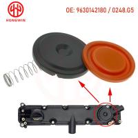 9630142180,0248.G5 NEW Engine Head Cylinder Chamber Valve Cover With Membrane For PEUGEOT 206 307 406 2.0 HDI 8V