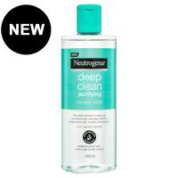 Neutrogena Deep Clean Purifying Micellar Water 400ml. คลีนซิ่งทำความสะอาดผิวหน้าและเครื่องสำอาง