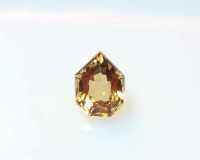 พลอยซิทริน(Citrine) ทรงหยดน้ำ หนัก 2.49 กะรัต ขนาด 7x5x9 mm. พลอยแท้ 100% เนื้อดี ราคาถูก มีของแถมทุกออเดอร์