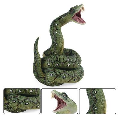 สมจริงงูของเล่นน่ากลัวเล่นตลกงูของเล่นรุ่น Pythons งูของเล่นรูป Jokes สำหรับปาร์ตี้ฮาโลวีนเมษายน S Day Prank