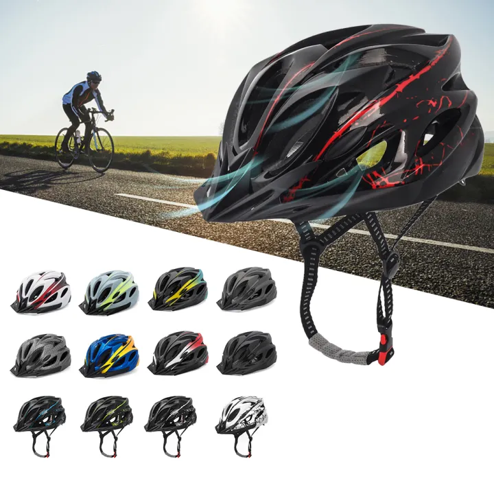 CHIPLY Aerodynamic Helmet Integrated Molding Bicycle Helmet MTB