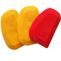 Car Putty Rubber Scraper Oval Advertising Film Spreader Squeegee Smoothing Painting Tool