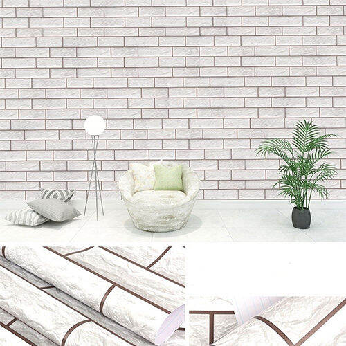 Xốp dán tường giả gạch, hình viên gạch siêu đẹp chỉ 48K/tấm
