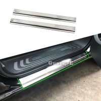 Car Cover Pedal Door Sill Scuff Plate Cover External Threshold Stick 2PCs For Benz Vito W447 2016 2017 2018 2019 2020 2021 2022