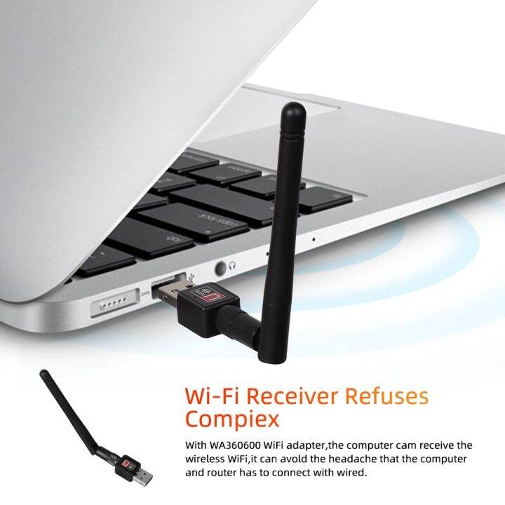 usb-อะแดปเตอร์-wifi-150mbps-2-4-ghz-เสาอากาศ-usb-802-11n-g-b-อีเธอร์เน็ตเครื่องส่งสัญญาณไวไฟ-rtl8188-pc-windows-การ์ดเน็ตเวิร์คสำหรับไร้สาย