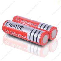 2 Unit Rechargeable Li-ion Battery 18650 3.7V, 800mAh (4200mAh Fake indication).