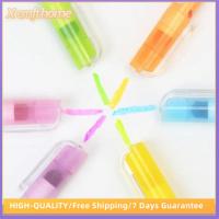 ปากกามาร์คเกอร์สีสำหรับเด็กทำจากพลาสติกที่มีกลิ่นหอมแบบหัวกลมใช้ในบ้าน X งานประดิษฐ์ปากกามาร์คเกอร์แบบหมุนได้สีทึบสำหรับนักเรียน