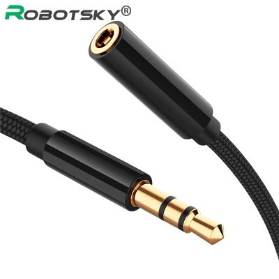 0.5m/1m/1.8m/3m/5m Male to Female Earphone 3.5mm AUX Jack Audio Extension Cable Cord 3.5 Auxiliary for Car Headphone Louder