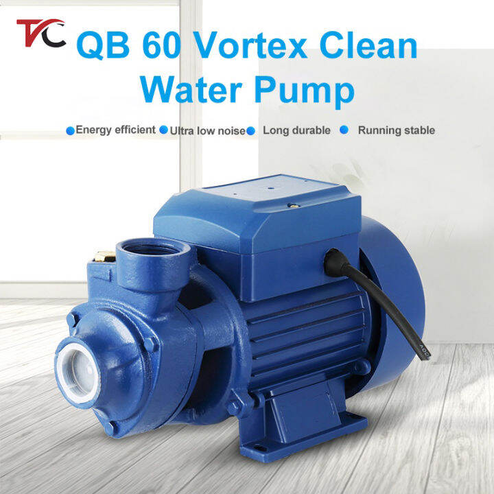 Electric Water Pump 1/2HP Booster Jet Pump Heavy Duty Water Peripheral Pump Electric Industrial