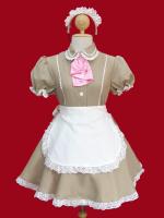 ชุดเมดคาเฟ่ลาเต้สีกาแฟนม (Café Latte Maid Costume)