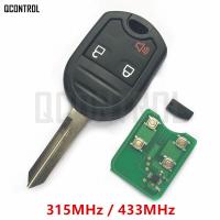 【✲High Quality✲】 qiukekang81481 Kunci Remote Mobil Qcontrol เหมาะสำหรับ Ford Edge รุ่น Explorer Ranger Windstar Expedition 3ปุ่ม