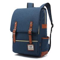 ‘；【-【=】 2021 New Custom Fashion Retro Laptop Backpack Nylon Travel Bag Female Outdoor Backpack Casual Male Canvas Bag Youth School Bag