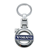 พวงกุญแจ Volvo หุ้มกุญแจรถยนต์ สีฟ้าชุบ จำนวน 1ชิ้น Volvo วอลโว่ 4ประตู ปี 2000 - 2018 สินค้าราคาถูก คุณภาพดี key chain