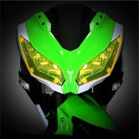 For KAWASAKI NINJA250 NINJA300 NINJA 250 300 ZX-6R ZX6R Motorcycle Headlight Guard Head Light Shield Screen Lens Cover Protector