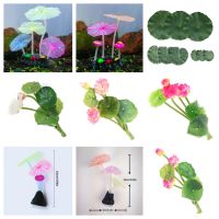 【YD】 Pack Of 9 Artificial Floating Foam Leaves Ornaments   Pond Pool Aquariu