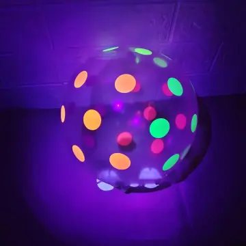 300pcs Neon Glow Balloons Reusable Glow in the Dark Balloons 10 Inch Neon  Glow Party Balloons 7 Colors Fluorescent Party Balloons Decoration for