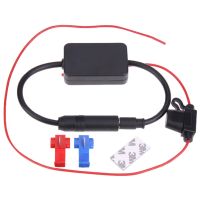 ♝ Car Antenna FM Signal Amp Booster DC 10V 15VRadio Amplifier Anti Interference Universal 330mm FM Amplifier For Car Accessories