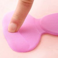 2-In-1 Useful T-Shape Thread Thicker Rear Foot Wear Stickers High Heels Soft Mat