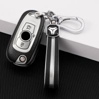 gthrrftdb Leather TPU Car Key Fob Cover Case Holder for Opel Vauxhall Astra K Corsa E for Buick VERANO ENCORE GX GL6 2018-2020 Accessories