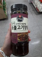 ซอสบาร์คิวสำหรับหมักเนื้อ Bulgogi Marinade บุลโกกิ มาริเนด นำเข้าจากเกาหลี 500g