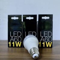 ( แพ็ก 3 ชิ้น ) FL-Lighting หลอดไฟ LED Bulb A60 11W ขั้วE27 แสงวอร์มไวท์ 3100K / แสงเดย์ไลท์ 6500K