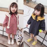 [COD] lotus leaf collar dress doll 23 autumn new foreign trade childrens on behalf of 2-7 years old