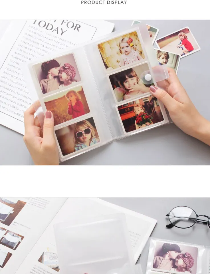 Transparent Business Card Album Member Office Cardcase Men's And Women's  Card Book Wallet 120 Plastic Storage Book