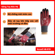 GĂNG TAY ĐA DỤNG CHỐNG DẦU NHỚT ANSELL EDGE 48-919 - XUẤT XỨ MALAYSIA