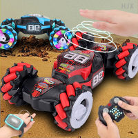 4wd รถ Rc เหนี่ยวนำวิทยุท่าทาง2.4G ของเล่นเบาเพลงดริฟท์เต้น Mobil Remote Control ผาดโผนสำหรับเด็กผู้ชายเด็กๆ Madeline