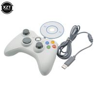 1pcs USB Wired Joypad Gamepad for PC Game Controller for Microsoft Game System Win7/10 Black White new