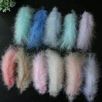 4-6 Inch Turkey Marabou Feather Boa Soft Fluffy Fans Design Decoration Jewelry Accessories 100pcs/lot