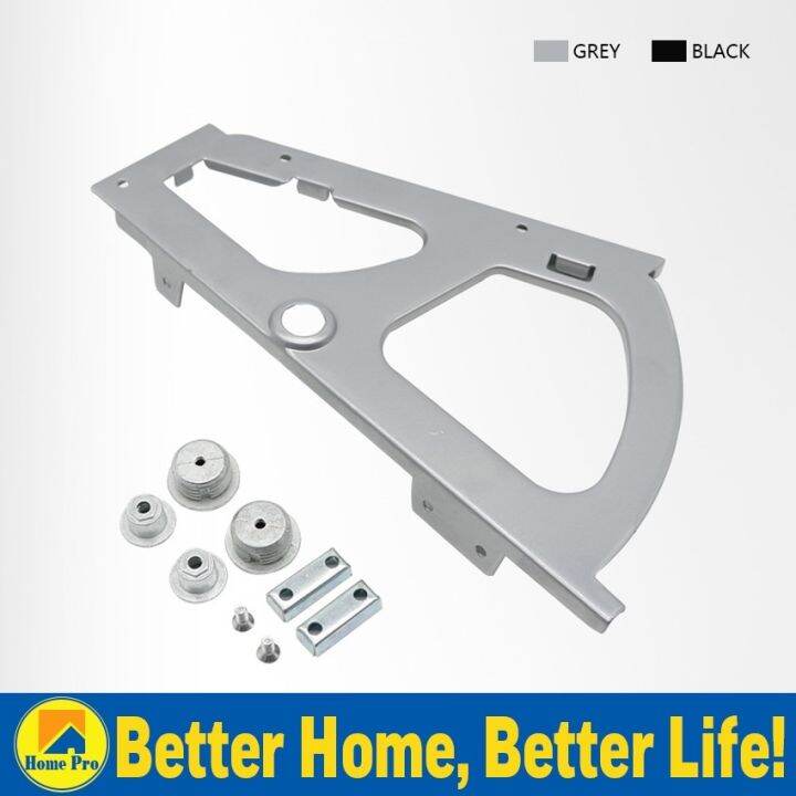 1/2/3 Tier Drawer Hinges Plate Turing Rack Hinge for Wardrobes