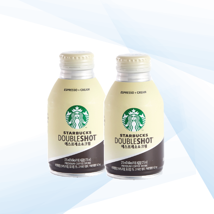 Korean Starbucks Doubleshot Espresso+Cream 275ml Lazada