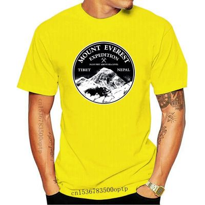 Mount Everest T Shirt Expeditio Tee Shirts Mountain Rock Climbing Mountains Are Calling Vintage Mens Graphic