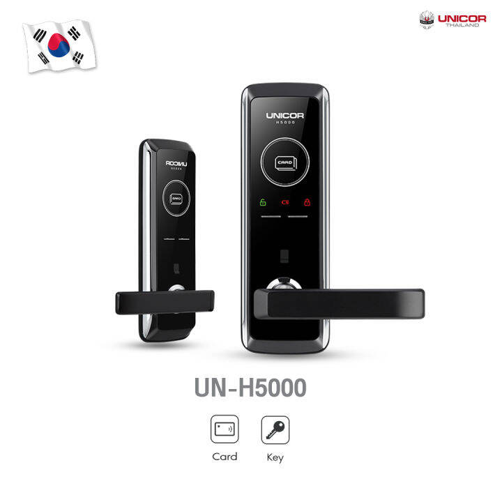 UNICOR Digital Door Lock รุ่น UNH5000 กลอนประตูดิจิตอล ส่งฟรี(ติดตั้ง