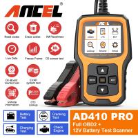 ✘ ANCEL AD410 PRO Code Reader Battery Test Check Engine With Full OBD2 Function Car Diagnostic Tools