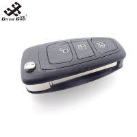 Circle Cool 3-Button Car Remote Keys Shell Folding Intelligent Keys Replacement Cover【cod】