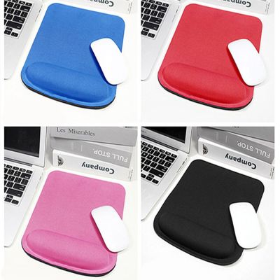 【jw】✤  Desktop Mousepad EVA With Wrist Protection Cushion Office Computer Laptop Desk