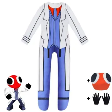 Kids Roblox Rainbow Friends Costume Blue Monster Cosplay Horror Game  Halloween Jumpsuit Party Outfit