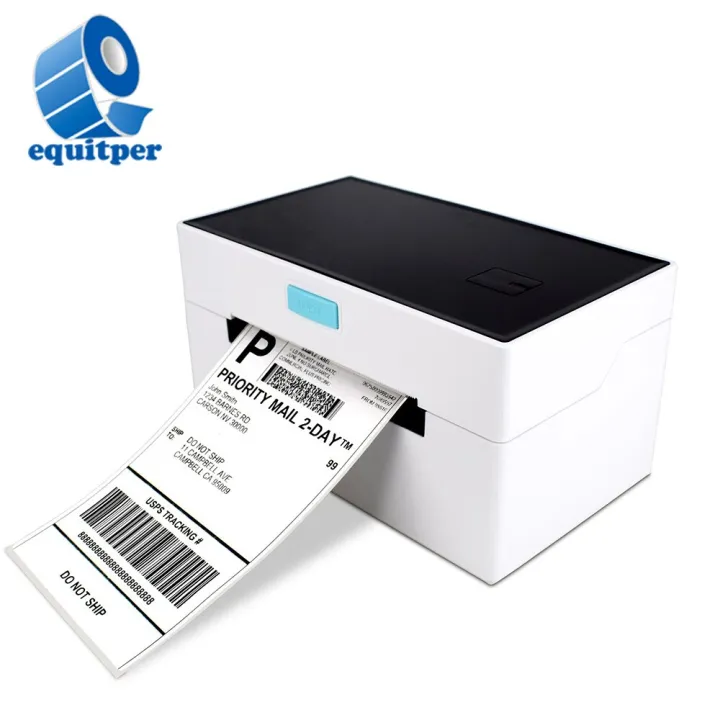 equitper-เครื่องพิมพ์ใช้ความร้อนผ่านบลูทูธแผ่นอิเล็กทรอนิกส์100-x150mm-ไปรษณีย์-dhl-fedex-ups-เครื่องพิมพ์ฟิล์มติดไฟหน้ารถด่วน
