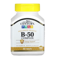 [Exp2025] บีรวม 21st Century B-50 Complex Prolonged Release 60 Tablets