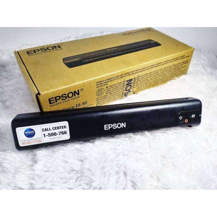 Scanner Portable EPSON Workforce ES50 ES50 ES 50 ( Support Kertas F4