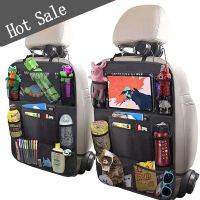 [HOT HOT SHXIUIUOIKLO 113] Auto Organizer Car Seat Back Multi-Pocket Storage Bag ที่วางแท็บเล็ตรถยนต์อุปกรณ์ตกแต่งภายในจัดเก็บกระเป๋า