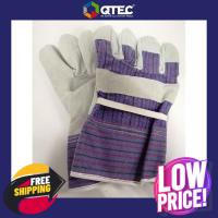 (ส่งฟรี) ถุงมือเชื่อม TIG WGS04 สีม่วง-เทา / Welding Gloves