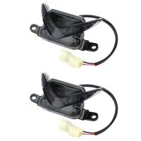 2X รถจักรยานยนต์ด้านหน้าบนหลอดไฟหน้า LED สำหรับ HONDA CBR 600 RR 2007-2012