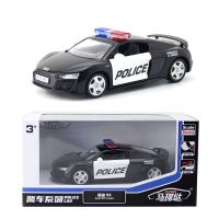 ProudNada Toys ของเล่นเด็ก โมเดล รถตำรวจ อาวดี้ R8 Coupe HUADAWEI POLICE CAR R8 Coupe NO.554046P